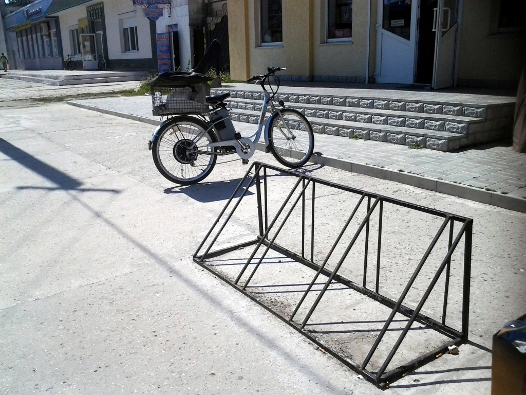 велопарковка в Первомайском