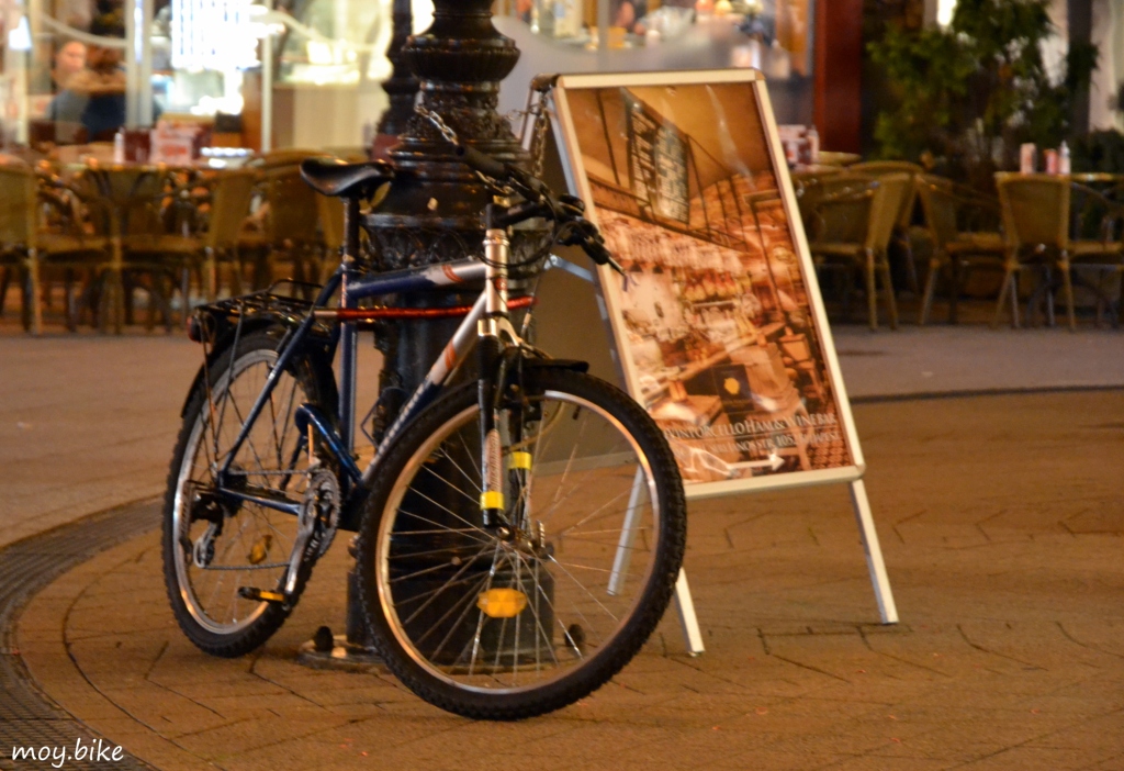 велосипед в Венгрии. Будапешт