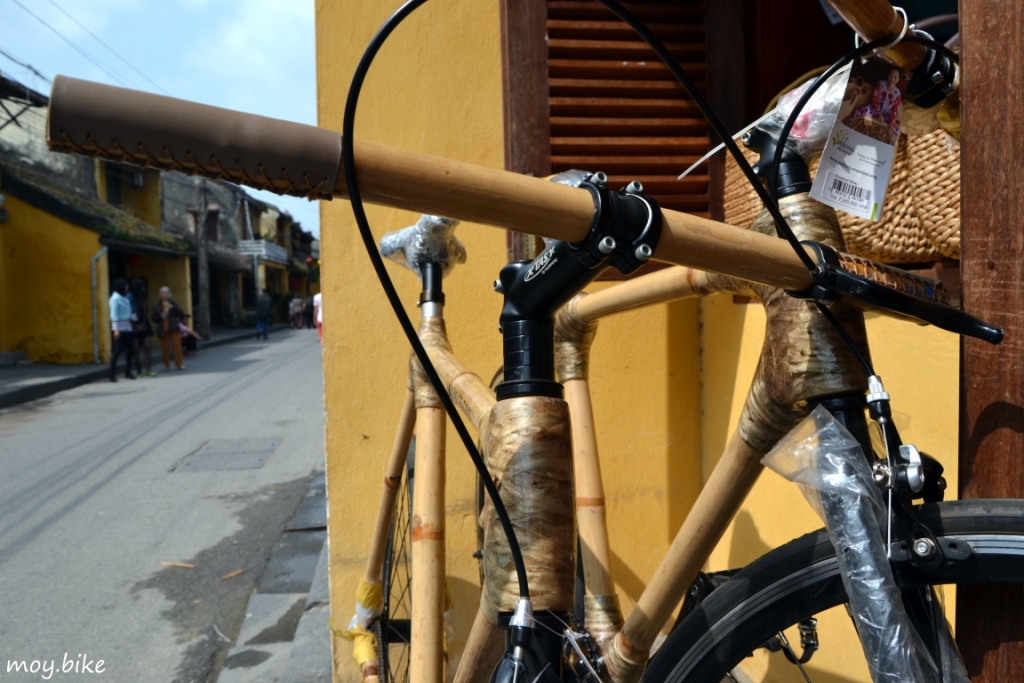 руль бамбукового велосипеда
