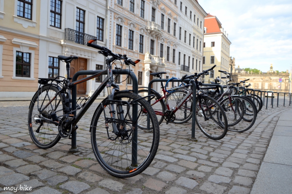 велопарковка в Дрездене