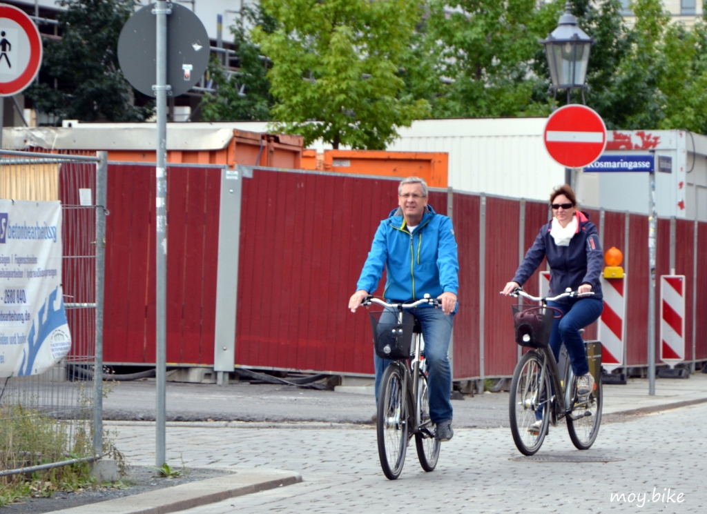 велосипед в Дрездене