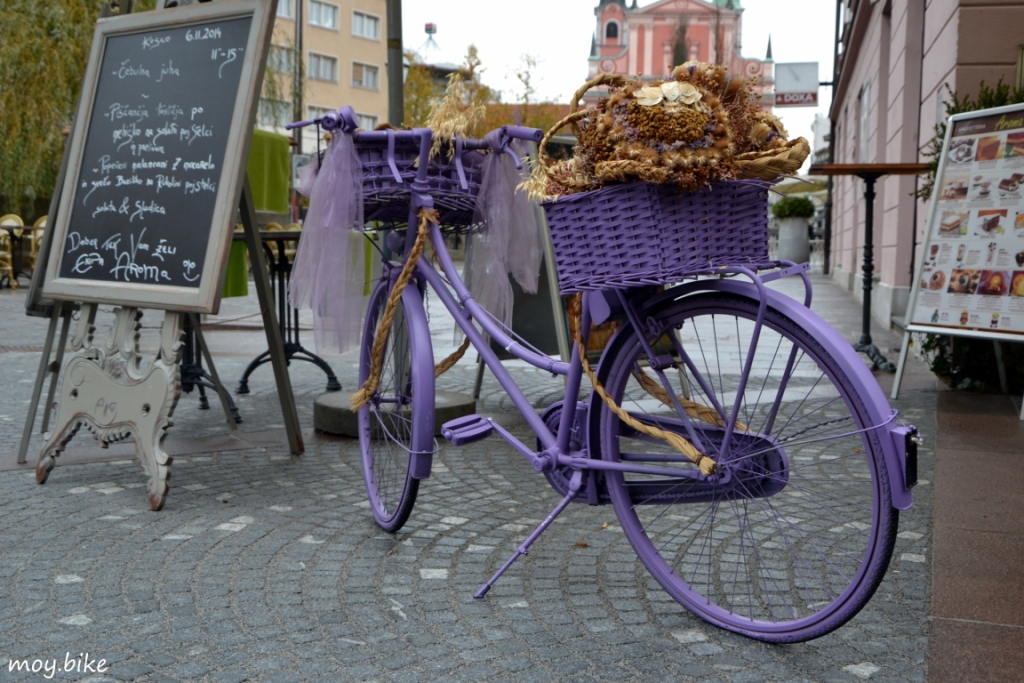 велосипед в Любляне Словения