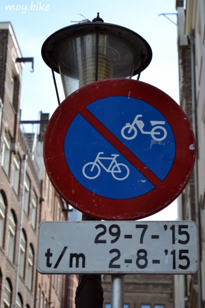 велознак в Амстредаме