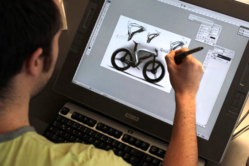 велосипед opel рисунок